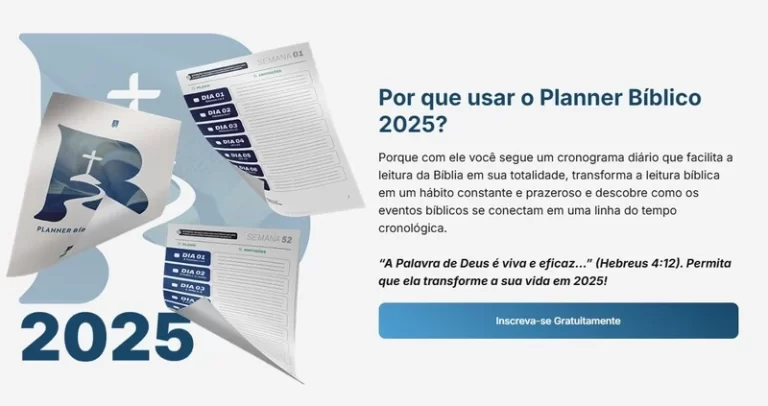 28 Dicas para um Planner de Leitura Bíblica 2025 baseado nos estudos do Professor e Dr. Rodrigo Silva, pastor da Igreja Adventista do Sétimo Dia, Escritor e Arqueólogo.