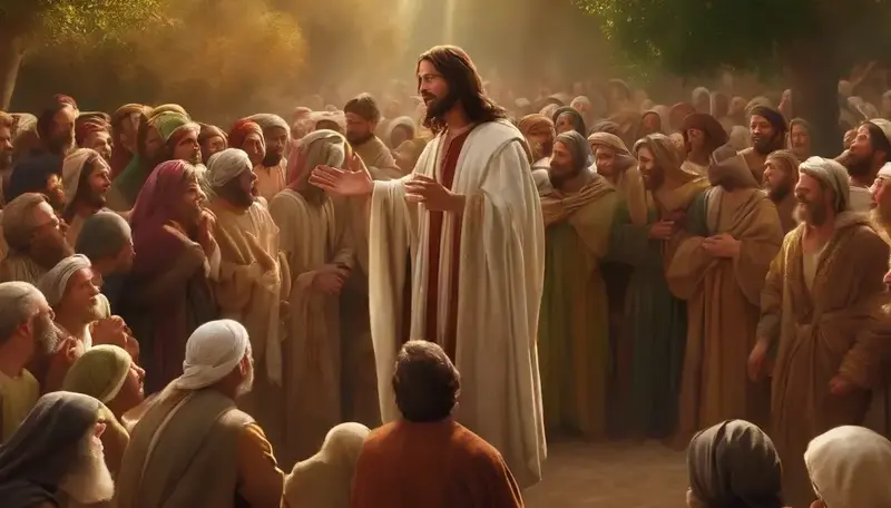 Quantos cegos Jesus curou? Quantos cegos jesus curou? Foto ilustrando Jesus abençoando as pessoas