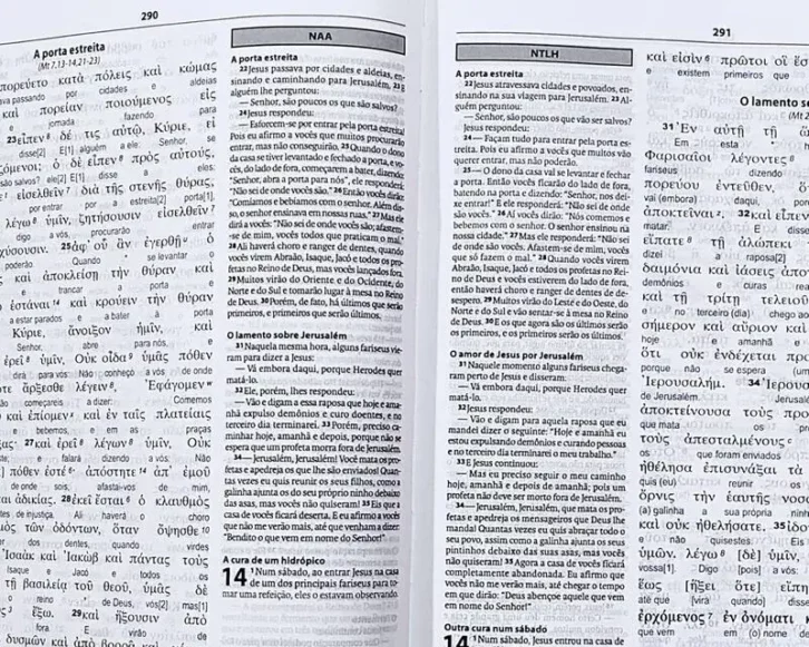 Trechos no Novo testamento na biblia online em hebraico Trechos no Novo testamento na biblia online em hebraico para curso biblia comentada do rodrigo silva pastor e arqueologo