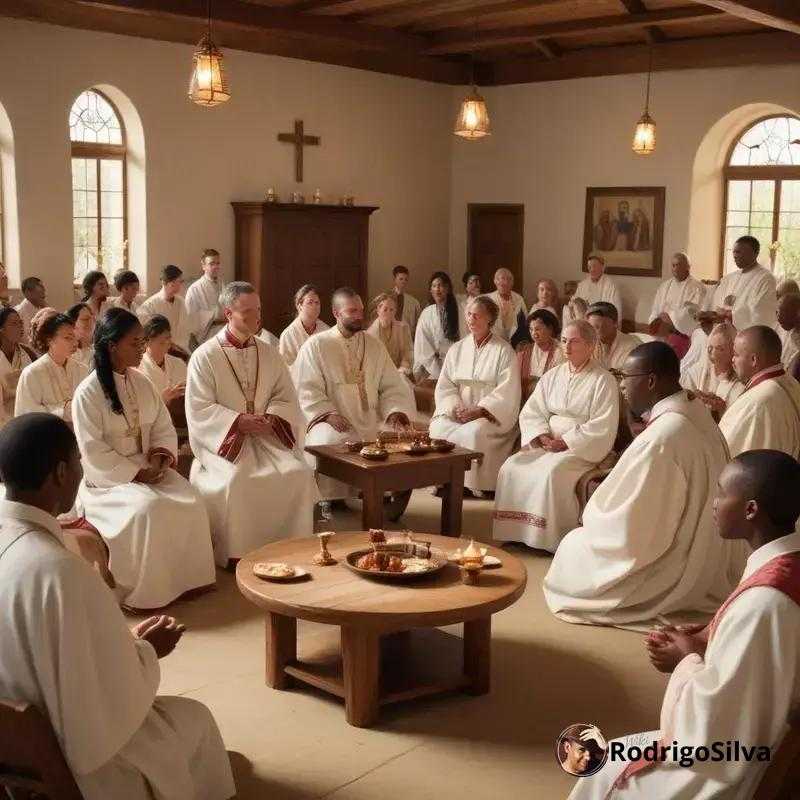 Diferenças culturais na postura e participação na Santa Ceia